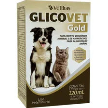 Glicovet Gold 120ml - Suplemento Vitamínico Foto  mini 1