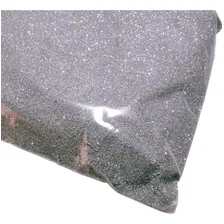 Glitter Em P贸 Prata Brilho 500 Gramas Prata E Dourada Foto mini 2
