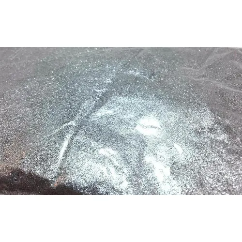 Glitter Gliter Em P贸 250 Gramas Cor Prata Foto 1
