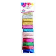 Glitter Para Festas - Kit 12 Pacotes Cor Sortidas Foto mini 1