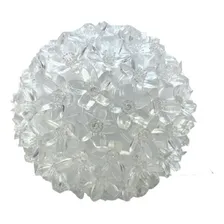 Globo 100 Lâmpadas Pisca Pisca Luz Led Flor Colorida Natal Foto  mini 1