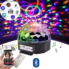 Globo Bola Maluca Projetor Holográfico Led Rgb Bluetooth Foto mini 4