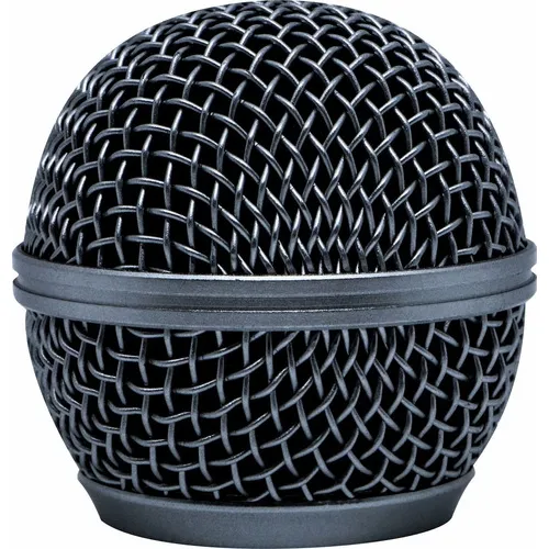 Globo Cabeça Para Microfone Shure Globo Metalico Para Sm58 Cor Prateado Foto 1
