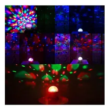 Globo Colorido Led Meia Bola Maluca Magic Iluminação Festa Usb 5v / Preto Foto mini 4