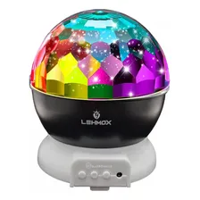 Globo Colorido Led Meia Bola Maluca Magic Iluminação Festa Usb 5v / Preto Foto mini 3