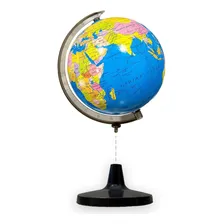 Globo Terrestre Giratório Politico - 23cm X 16cm Foto mini 4