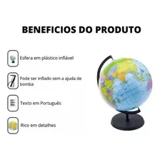 Globo Terrestre Inflavel Foto mini 4