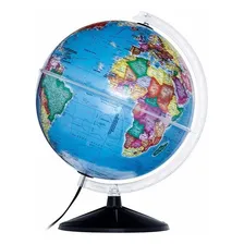 Globo Terrestre PolĂtico 30cm Diâmetro Bivolt Lâmpada Led Foto mini 1