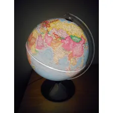 Globo Terrestre PolĂtico 30cm Diâmetro Bivolt Lâmpada Led Foto mini 2
