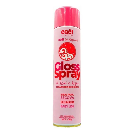 Gloss Restaurador Capilar 400ml Brilho Shine Profissional Foto 1