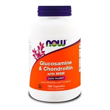 Glucosamine E Chondroitin C/ Msm 180 Caps Now Foods Foto  mini 1