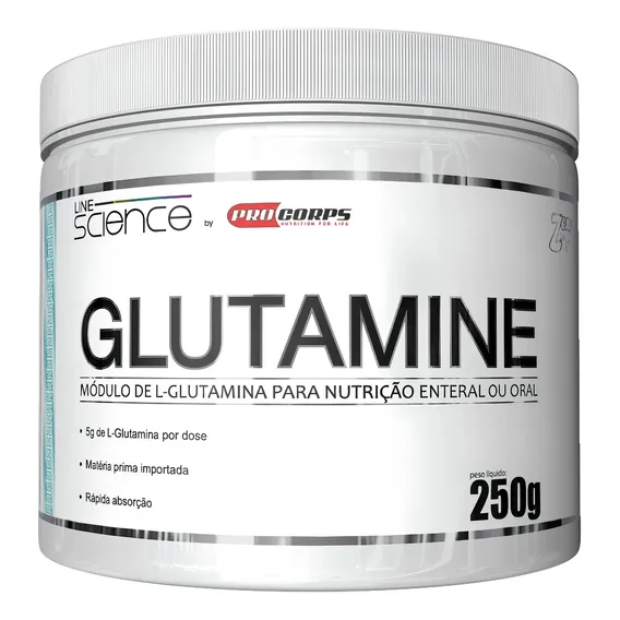 Glutamina 250g - Pro Corps Foto 1