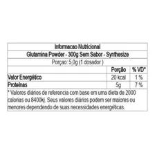 Glutamina 300g Synthesize Foto mini  2