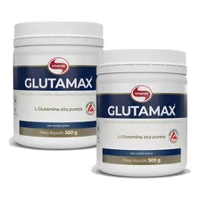 Glutamina Glutamax 2x300g Kit - Vitafor Sabor Neutro Foto mini 1