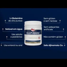 Glutamina Glutamax 2x300g Kit - Vitafor Sabor Neutro Foto mini 3