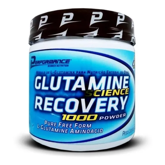 Glutamina Recovery 300g - Performance Nutrition - Gluta Pura Foto 1