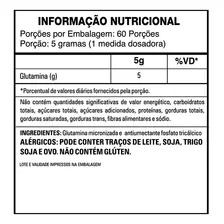 Glutamine Micronized 300g - Leader Nutrition Glutamina Foto mini 2