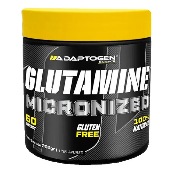 Glutamine Micronized Platinum Series 300g Adaptogen Foto 1