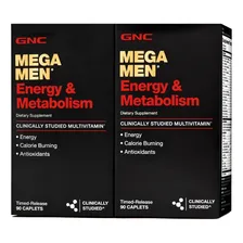 Gnc Mega Men Energy Metabolism Multivitamínico 180 Capsulas Foto mini 4