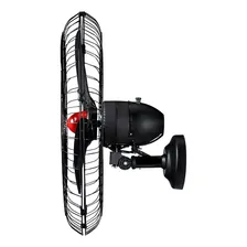 Goar Ventilador de Parede Oscilante 70cm Preto 110/220V Foto mini 2