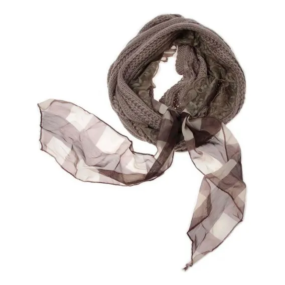 Gola Cachecol Modelos Cores Feminina Masculina Frio Cor Renda Tamanho U Foto 1