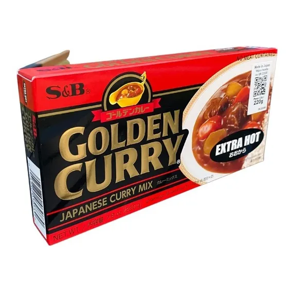 Golden Curry Karê Extra Forte Ookara Tablete Japão Extra Hot Foto 1