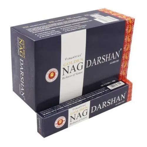 Golden Nag Darshan Incenso Indiano Vijayshree Massala Foto 1