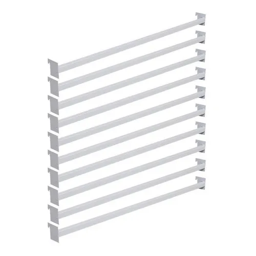 Gôndola Sa Gondolas Kit 10 Réguas 91cm Branco x 14cm x 15cm Foto 1