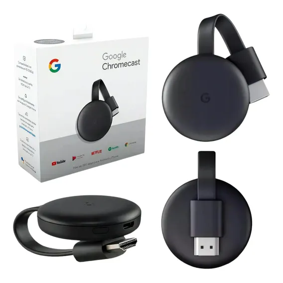 Google Chromecast 3 Chromecast 3 3ª geração Full HD Foto 1