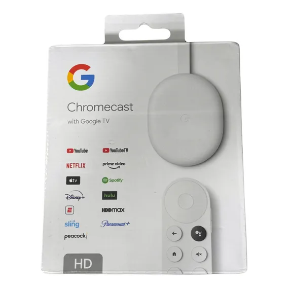 Google Chromecast With Google Tv Full Hd 8gb Snow 2gb Ram Foto 1