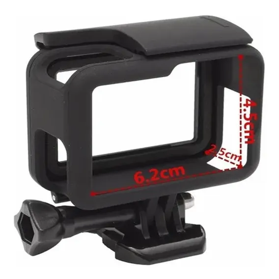 Gopro Hero 5 6 7 Black Case Vazada Moldura Frame Aberta Foto 1