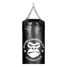 Gorilla Muay Thai Golpes Box Treino Saco Pancada Profissional 120x100 Cor Preto Foto mini 3