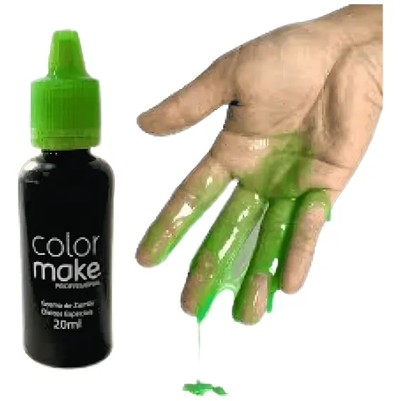 Gosma De Zumbi Halloween Efeitos Especiais 20ml Colormake Foto 1