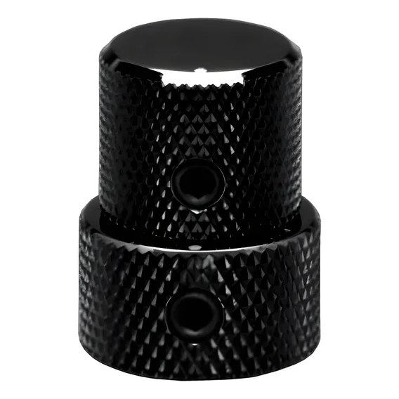Got-vk15t/18tbk- Knob Metal Duplo Gotoh Preto Foto 1