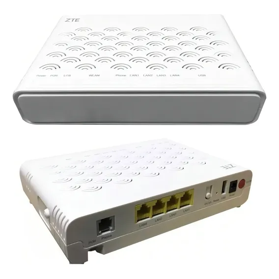 Gpon Onu Zte Zxhn F660 Fibra Ótica Wifi 4 Lan 2 Voip Foto 1