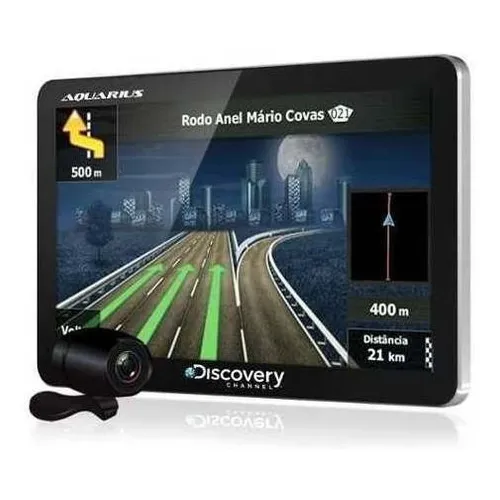 Gps Automotivo Aquarius 4.3 Câmera De Ré Tv Digital Foto 1