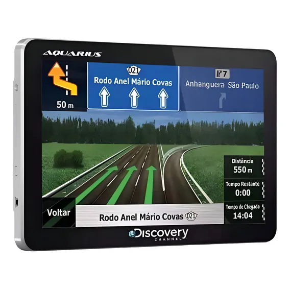 Gps Discovery Channel Mtc 2132 Slim Tela 5.0' Tv Digital Cor Foto 1