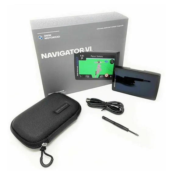 GPS moto Garmin BMW Motorrad Navigator VI Preto Foto 1