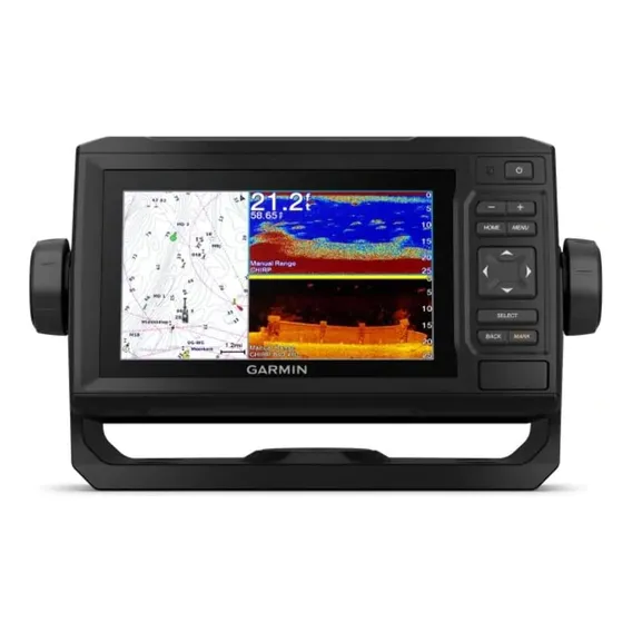GPS Sonda Garmin Echomap Uhd 64cv, 6 polegadas com transdutor Bluechart G3 e GT24uhd-TM Foto 1