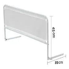 Grade Cama Proteção Segurança Bebês Idosos Crianças Premium Cor Branca Foto mini 3
