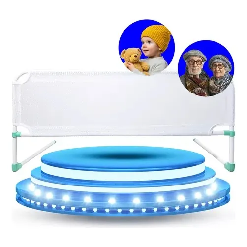 Grade De Cama Com Tela De Segurança Para Bebês E Idosos Simão Comercial Foto 1