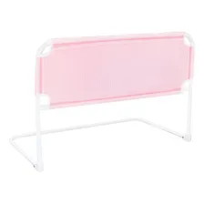 Grade de cama p/ cama normal e box bebĂȘ 54cm cor rosa Foto mini 1