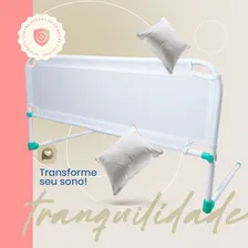 Grade De Proteção Para Cama - Crianças E Idosos Segurança Foto mini 2