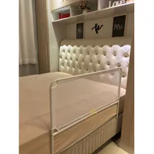 Grade Grande De Cama P/ Proteção 84cm - Cama Normal E Box Cor Branco Foto mini  3