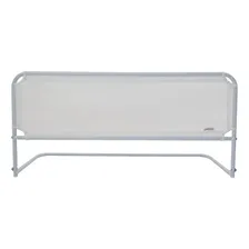 Grade Para Proteção De Cama Simples Dobrável Branca Ninos Cor Branco Liso Foto  mini 1