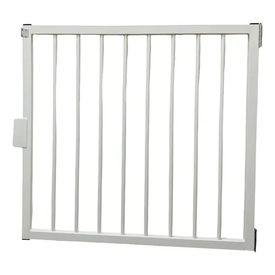 Grade Parafusada Portao Fixo Grade Proteção Pet Criança 80cm Cor Branco Foto 1