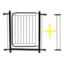 Grade Portão Proteção Pet Cachorro 80 A 90 Cm Criança Cães Foto  mini 1