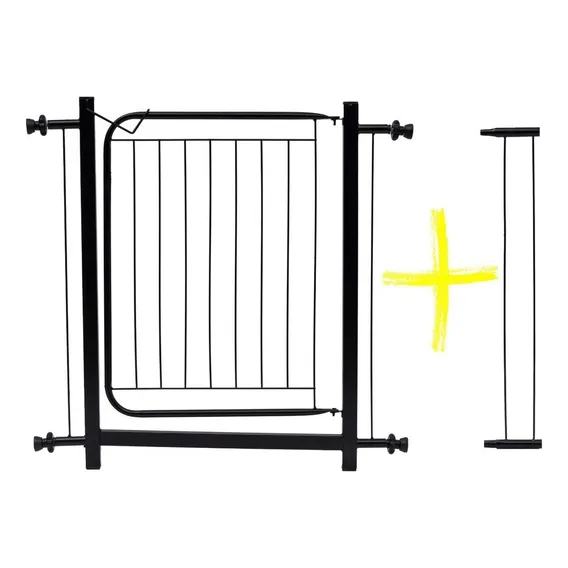 Grade Portão Proteção Pet Cachorro 80 A 90 Cm Criança Cães Foto 1