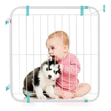 Grade Portão Pet Proteção Extensivo 70 A 115cm Expansivo Cão Foto mini 2
