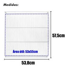 Grade Prateleira Freezer Gelopar Fricon Metalfrio +4 Suporte Foto mini 3